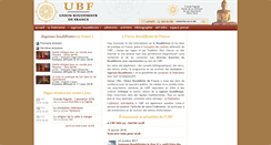 Desktop Screenshot of bouddhisme-france.org